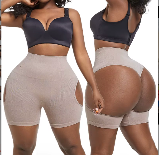 Bragas Moldeadoras de glúteos para Mujer beige M/L